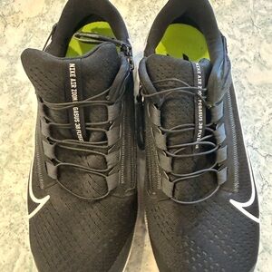Nike Air Zoom Pegasus Black Athletic Shoes Men Size 10